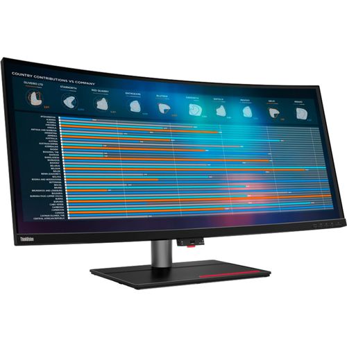 Lenovo ThinkVision P40w-20 Computerbildschirm 100,8 cm (39.7") 5120 x 2160 Pixel 5K Ultra HD LED Schwarz