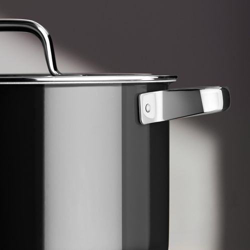 WMF Fusiontec Mineral Pro 518625290, 2,4 l, Rund, Schwarz, Edelstahl, Fusiontec, Edelstahl