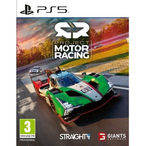 Project Motor Racing PS5 Spiel, fesselndes Rennspiel mit beeindruckender Grafik, immersives Gameplay