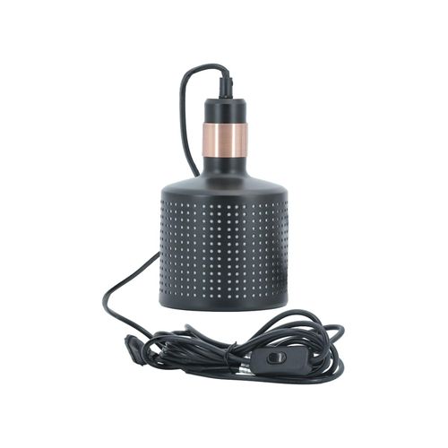 Venso EcoSolutions VEGA E27 Lampenschirm Schwarz, Lampenschirm Metall, Venso Pflanzenlampe, E27 Pflanzenlampe, Lampenschirm E27, Tageslichtlampe für Pflanzen, Pflanzenlicht, LED Zimmerpflanze