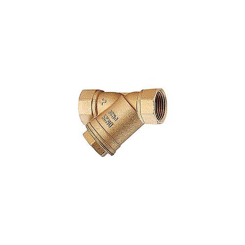 Giacomini Schmutzfänger R74A R74AY107 1 1/2" IG, Messing, Edelstahlsieb