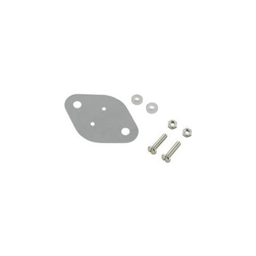 TRU COMPONENTS TC-A18-9C Montagematerial-Set für Halbleiter (L x B) 42 mm x 30 mm Passend für (Gehäuseart (Halbleiter)) TO-3 1 Set