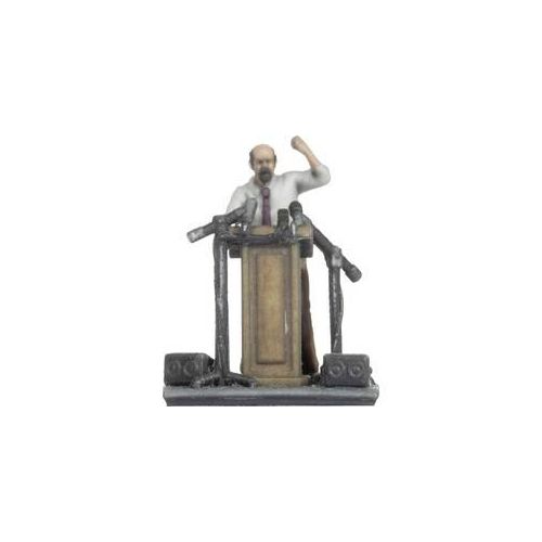 NOCH H0 Rednerpult Bemalt, Stehend