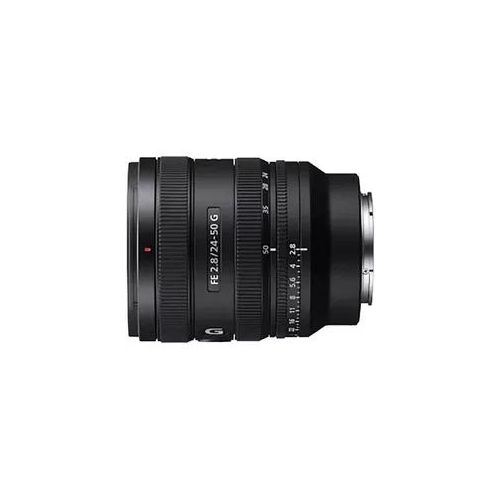 SONY Objektiv "FE 24–50 mm F2.8 G", schwarz, T:9,23cm Ø:7,48cm, Objektive