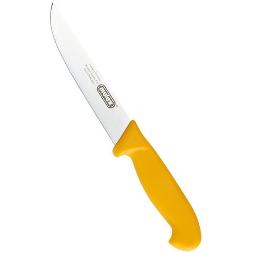 Allzweckmesser MULEX "Blockmesser 15 cm", gelb, Molybden Stahl, Kochmesser, Klingen aus Molybdenstahl / Inox Stainless (rostfrei)