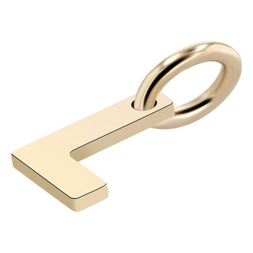 Buchstabenanhänger ADELIA´S "Unisex Anhänger ¿ Buchstabe N Buchstabenanhänger aus 375 Gold", gold, Schmuckanhänger, Damen, Buchstabenanhänger