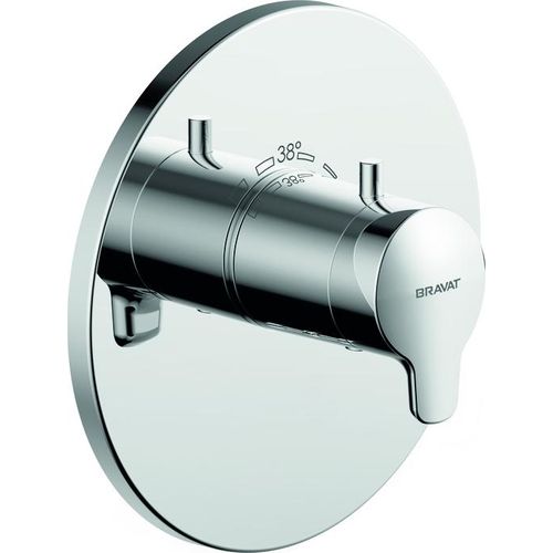 Dietsche Oslo Fertigset für Unterputz Brausethermostat Ohne Umsteller 35 x, 3517082