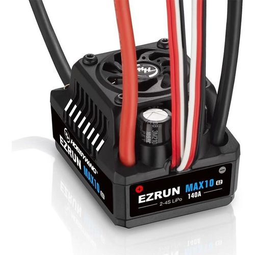 Hobbywing Ezrun MAX10 G2 Regler 140 Amp, 2-4s LiPo, BEC 5A