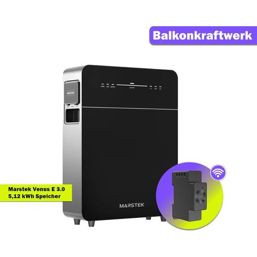 Solarstromspeicher Venus E 3.0 5,12 kWh LiFePO >6.000 Zyklen IP65 Plug-and-Play