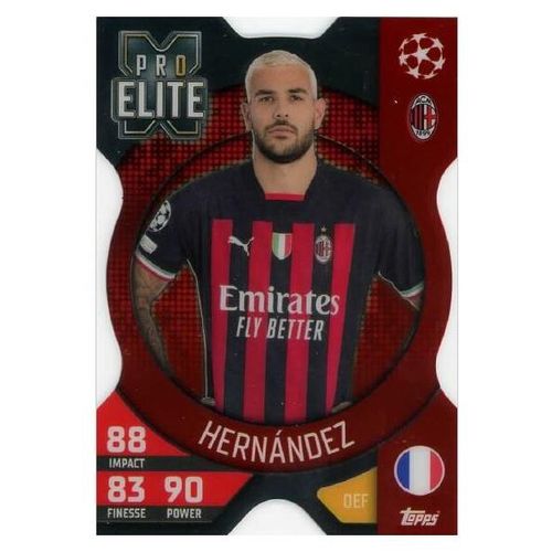 1/1 - XS15 - Theo Hernandez - Pro Elite Chrome X - GOLD - 2022/2023