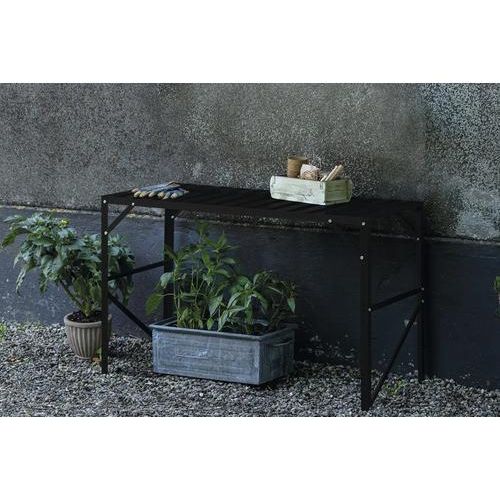 Tisch Halls Standalone 121 x 52 cm schwarz