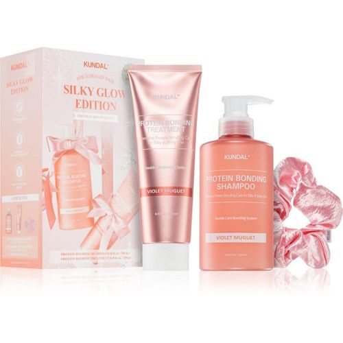 KUNDAL Protein Bonding Care Violet Muguet Gift Set voor het Haar