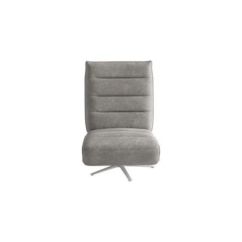 TV-Sessel SIT & MORE "Eve", grau, B:80cm H:109cm T:98cm, 100% Polyester, Sessel, mit Herz-Waage und 2 Motoren, Bedienfelder im Sitz
