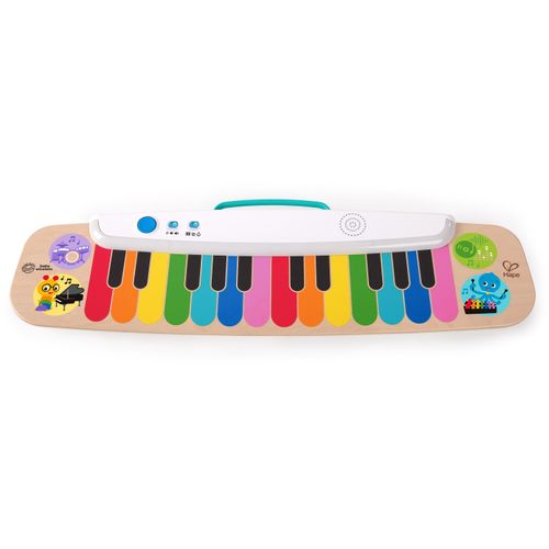 Spielzeug-Musikinstrument BABY EINSTEIN "Magisches Touch Keyboard", bunt, Spielzeug-Musikinstrumente, KinderB:68cm H:6cm T:20cm, Holz, Kunststoff, mit Licht & Sound, B:68cm H:6cm T:20cm