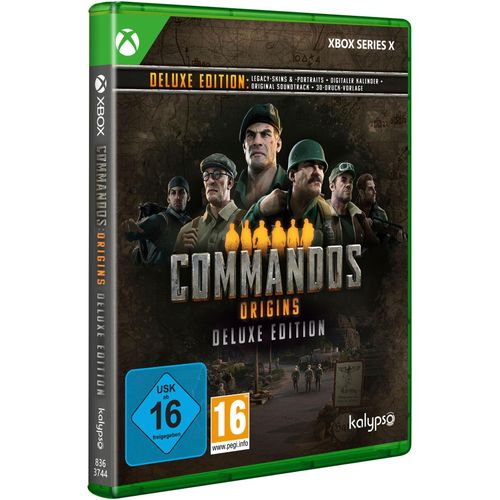 KALYPSO MEDIA Spielesoftware "Commandos: Origins - Deluxe Edition", transparent (ohne farbbezeichnung), Xbox One, Spielesoftware
