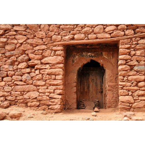 Fototapete PAPERMOON "Steinhaus", bunt, B:2,5m L:1,86m, Vlies, Tapeten