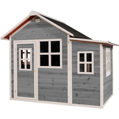 Spielhaus EXIT "Loft 150", grau, Spielhäuser, KinderB:191cm H:160cm T:149cm, Holz, Spielhaus, B:191cm H:160cm T:149cm