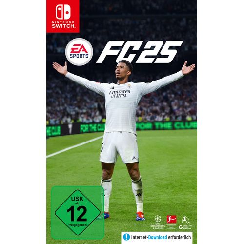 ELECTRONIC ARTS Spielesoftware "EA SPORTS FC 25", transparent (ohne farbbezeichnung), Nintendo Switch, Spielesoftware