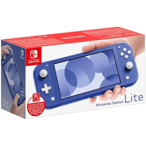 NINTENDO SWITCH Spielekonsole "Lite (ohne Netzteil)", blau, B:20,8cm H:9,11cm T:1,39cm, Spielekonsolen