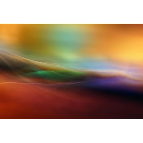 Fototapete PAPERMOON "Photo-Art HEIDI WESTUM, AQUARELLLINIEN", bunt, B:2,5m L:1,86m, Vlies, Tapeten