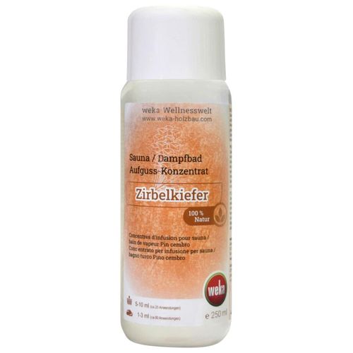 Aufgusskonzentrat WEKA "Zirbelkiefer", transparent, 250, Aufguss-Konzentrate, 250 ml