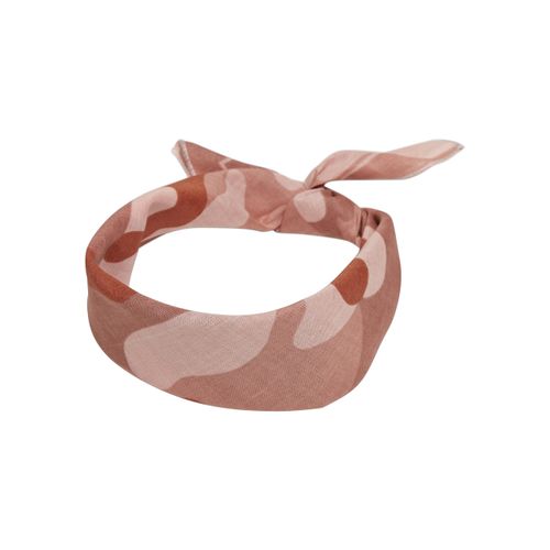 Bandana MSTRDS "MSTRDS Unisex Alife and Kickin Lilou Winterjacke", Damen, Gr. onesize, rose camo, Baumwolle, Modetücher