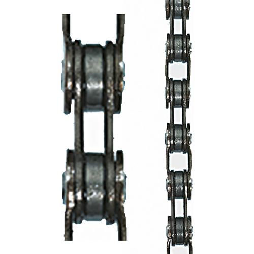 Fahrradkette SHIMANO "HG 40", bunt (grau, silberfarben), Fahrradketten, 24cm, Edelstahl, L:24cm