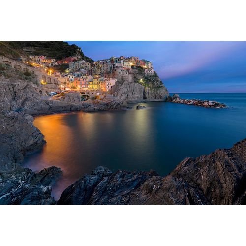 Fototapete PAPERMOON "Photo-Art RENEE DOYLE, MANAROLA-LEBENSSTIL", bunt, B:2,5m L:1,86m, Vlies, Tapeten