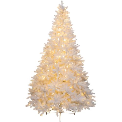 Künstlicher Weihnachtsbaum CREATIV LIGHT "Weihnachtsdeko, künstlicher Christbaum, Tannenbaum", weiß, H:210cm, Kunststoff, Weihnachtsbäume, Kunstweihnachtsbäume