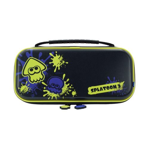HORI Spielekonsolen-Tasche "Splatoon 3 - Switch Tasche Vault Case", bunt (splatoon), B/H/T: 12,5cm x 32cm x 4,5cm, Taschen