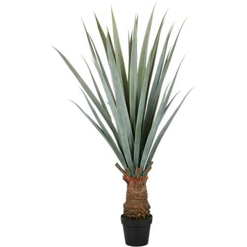 Kunstpflanze CREATIV GREEN "Agave angustifolia", grün (grün, grau), H:140cm, Kunststoff, Kunstpflanzen, Kunstpflanze, in beeindruckender Größe
