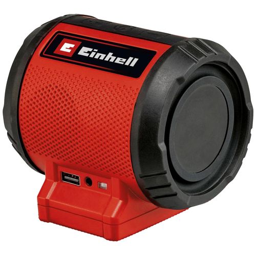 Bluetooth-Lautsprecher EINHELL "TC-SR 18 Li BT - Solo", rot (rot, schwarz), B:9cm H:12,2cm T:10,1cm, Lautsprecher, ohne Akku, ohne Ladegerät