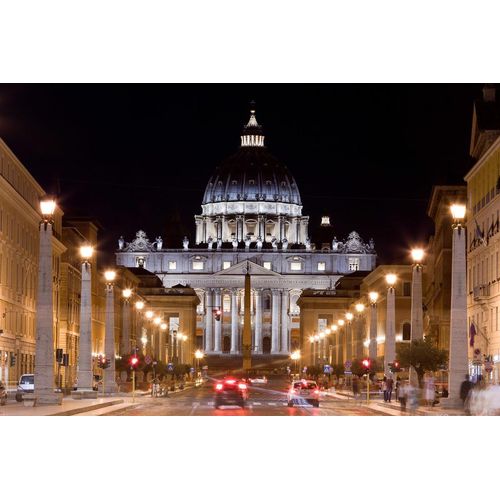 Fototapete PAPERMOON "Petersdom", bunt, B:2,5m L:1,86m, Vlies, Tapeten
