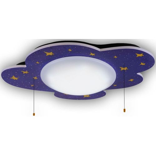 NIERMANN Deckenleuchte "Sternenhimmel, Kinderlampe", bunt, 1, H: 10cm, 1 Stk., Leuchten, HCL Deckenleuchte Sternenhimmel, Kinderzimmer, Kinderlampe