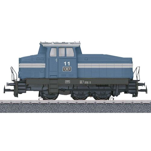 Diesellokomotive MÄRKLIN "Märklin Start up - Rangierlokomotive Henschel DHG 500 - 36501", blau, Modelleisenbahn-Fahrzeuge, Kinder