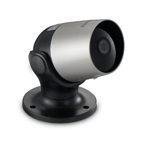 HAMA Überwachungskamera "WLAN-Kamera für außen (Aufzeichnung, Nachtsicht, Full HD 1080p)", schwarz, B:8cm H:13,2cm T:8cm, Überwachungskameras