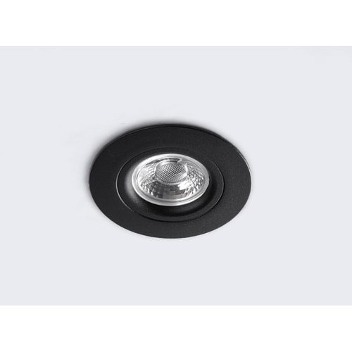 HEITRONIC LED Einbaustrahler "DL6809", schwarz, 1, Ø 7,9cm H: 3,4cm, 1 Stk., Leuchten, Einbaulampe, Einbauleuchte, LED-Downlight, schwenk- und dimmbar, LED Einbaustrahler LED Deckeneinbaustrahler