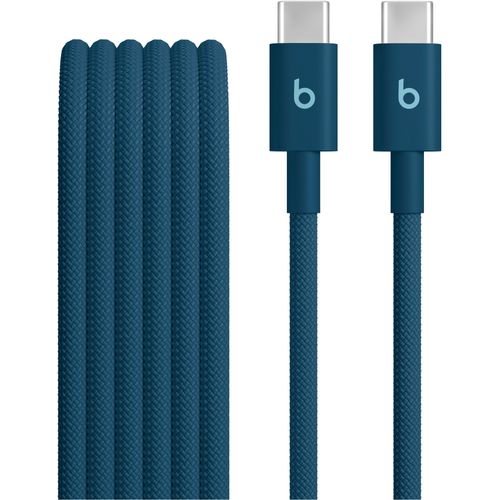 APPLE USB-Kabel "USB-C auf USB-C Gewebtes Kabel", blau (nitro navy), 150cmcm, 60 kW, Kabel