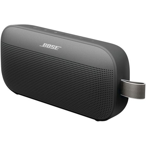 BOSE Portable-Lautsprecher "Soundlink Flex (2. Gen)", schwarz, B:20,14cm H:5,23cm T:9,04cm, Lautsprecher