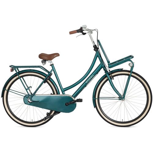 Popal Daily Dutch Basic+ N3 Hollandrad - Citybike - Damen - 59 centimeter - Waldgrün