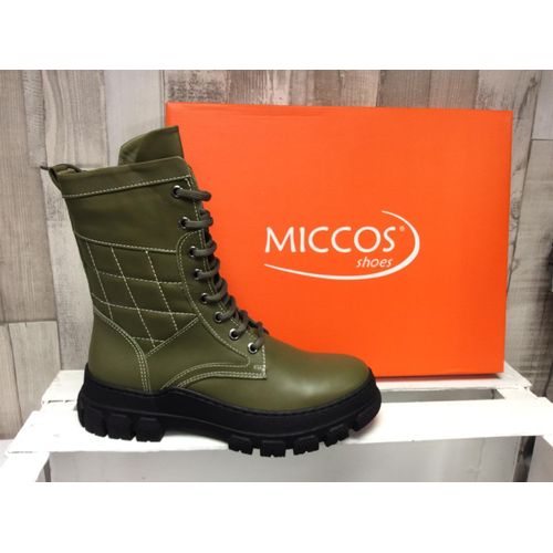 Miccos Damen Stiefelette moosgrün 39