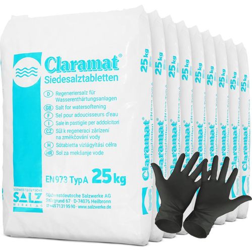 9x Claramat® Siedesalztabletten | Sack (25 kg) - B0792YP4HD