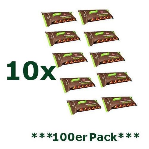 KaminoFlam Holzscheit Dauerbrenner | 100 Stück