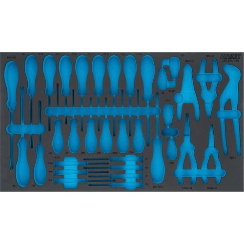 Hazet 2-Komponenten Weichschaumeinlage 163-604LN, (LxB) 691 x 392 mm