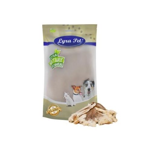 Lyra Pet Kaninchenohren mit Fell 1 kg