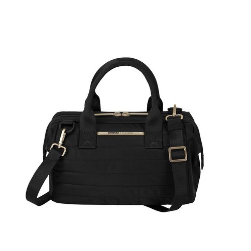 Kosmetiktasche TRAVELITE "BARBARA STEPP Cosmetic Bag", Damen, Gr. B/H/T: 27cm x 16cm x 15cm, schwarz, Nylon, unifarben, Taschen Kosmetiktasche