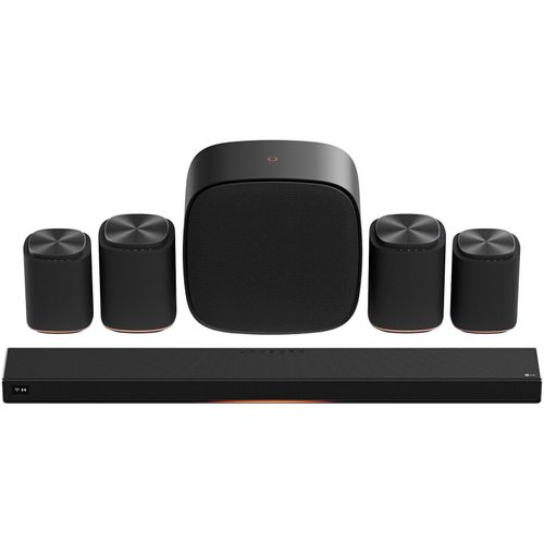 LG Soundbar "Sound Suite H7", schwarz, B:120cm H:6,3cm T:14,3cm, Lautsprecher