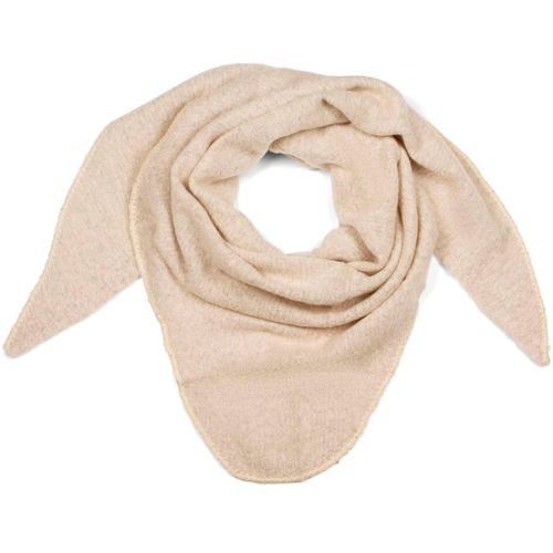 Dreieckstuch STYLEBREAKER "Strick Dreiecktuch meliert", Damen, beige, Obermaterial: 80% Viskose CV. 20% Wolle WO., Modisch, Modetücher
