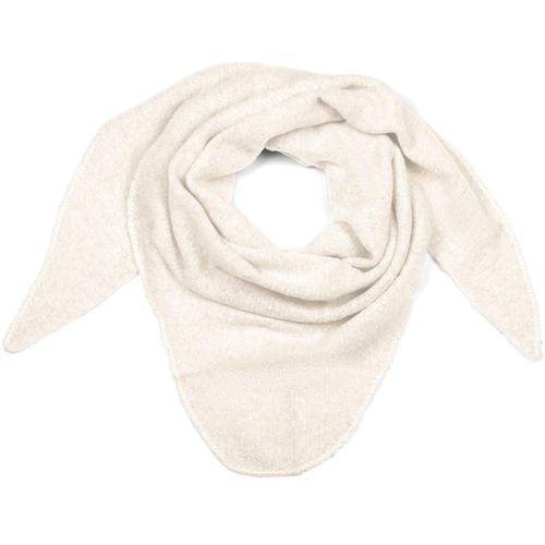 Dreieckstuch STYLEBREAKER "Strick Dreiecktuch meliert", Damen, weiß, Obermaterial: 80% Viskose CV. 20% Wolle WO., Modisch, Modetücher