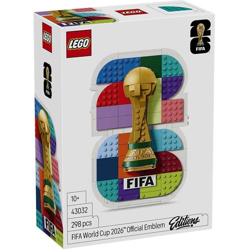 LEGO Editions 43032 Offizielles Emblem des FIFA World Cup 2026